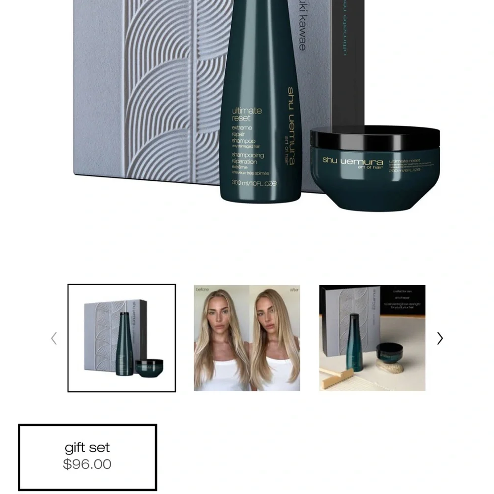 Shu Uemura Ultimate Reset Hair Care Duo - Picture 4 of 4